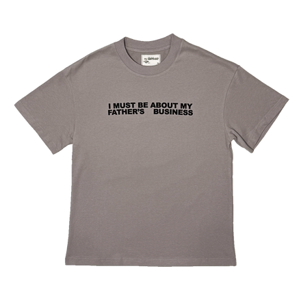 about my father's business tee - stone