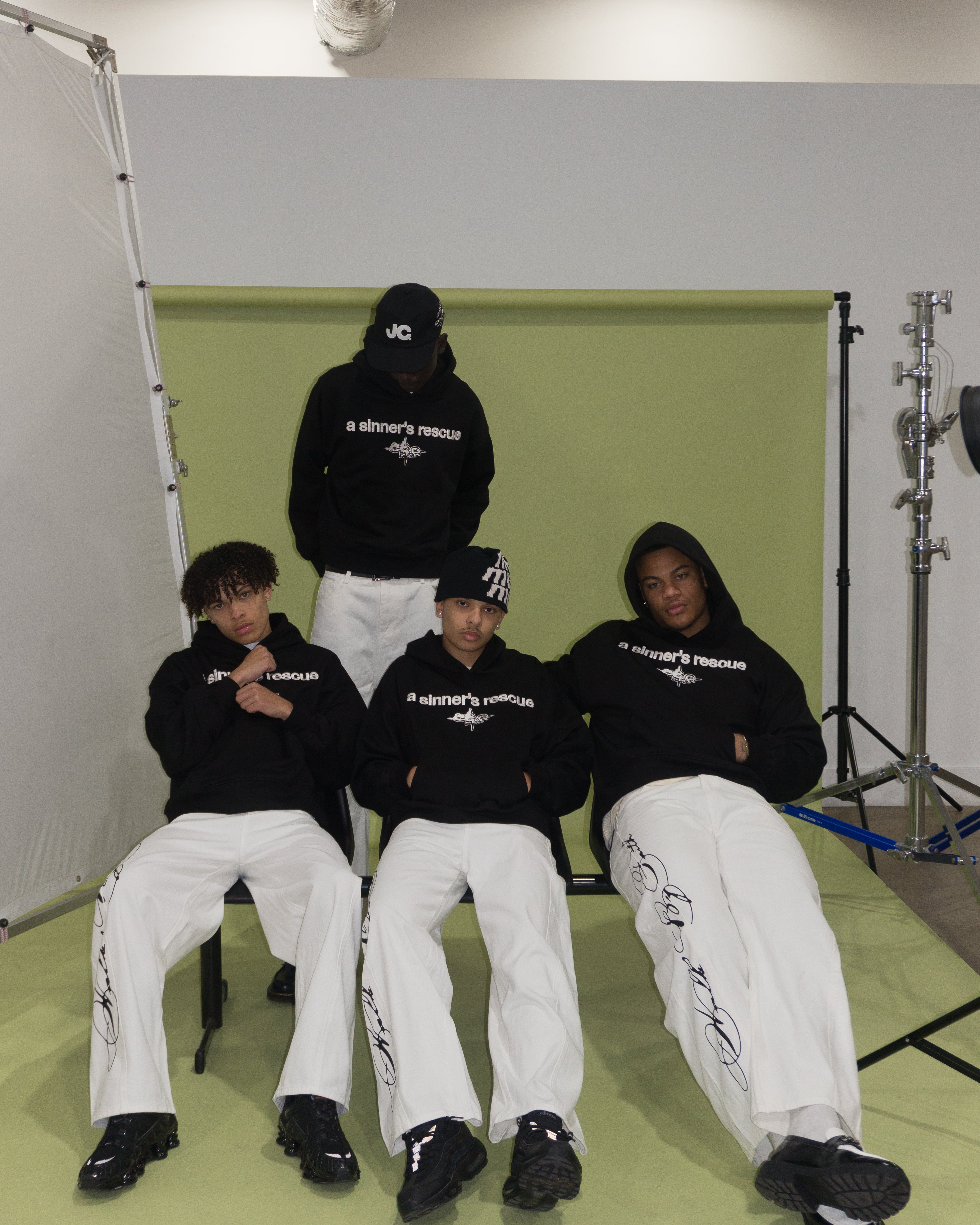 mercy jacquard knit beanie