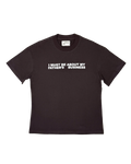 about my father's business tee - brown
