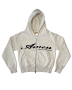 amen zip up hoodie