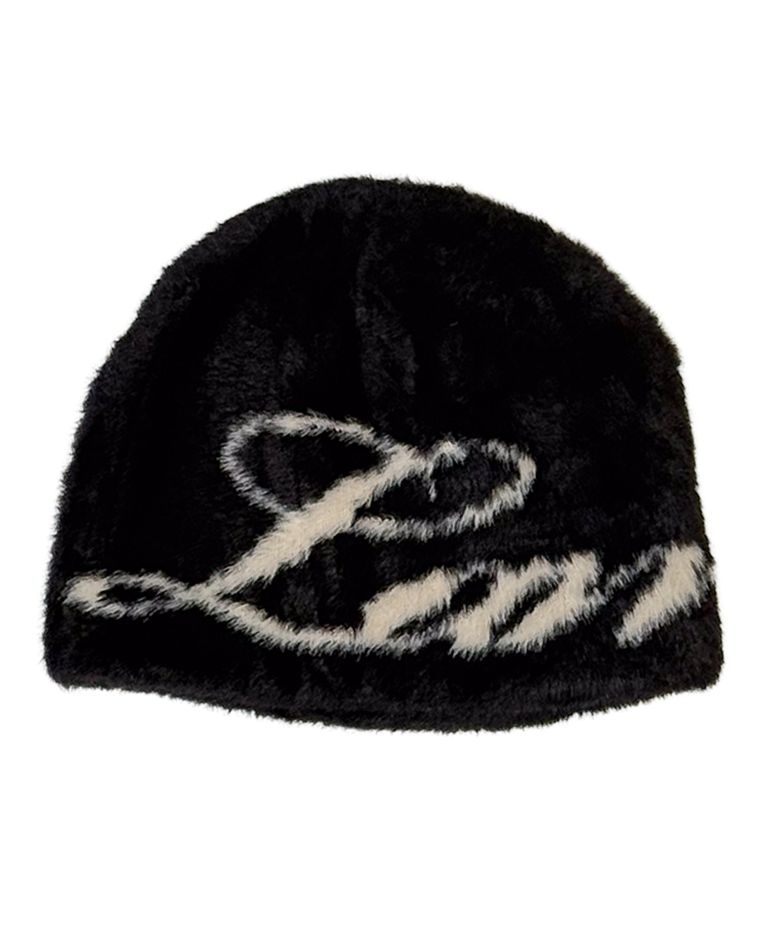 the lamb faux mink beanie