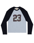 psalm 23 - raglan blue