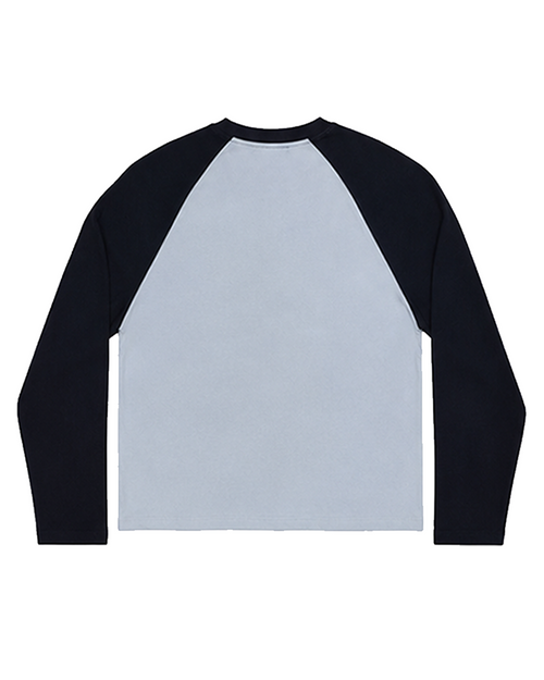 psalm 23 - raglan blue