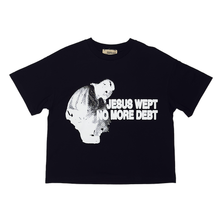 Jesus wept, no more debt