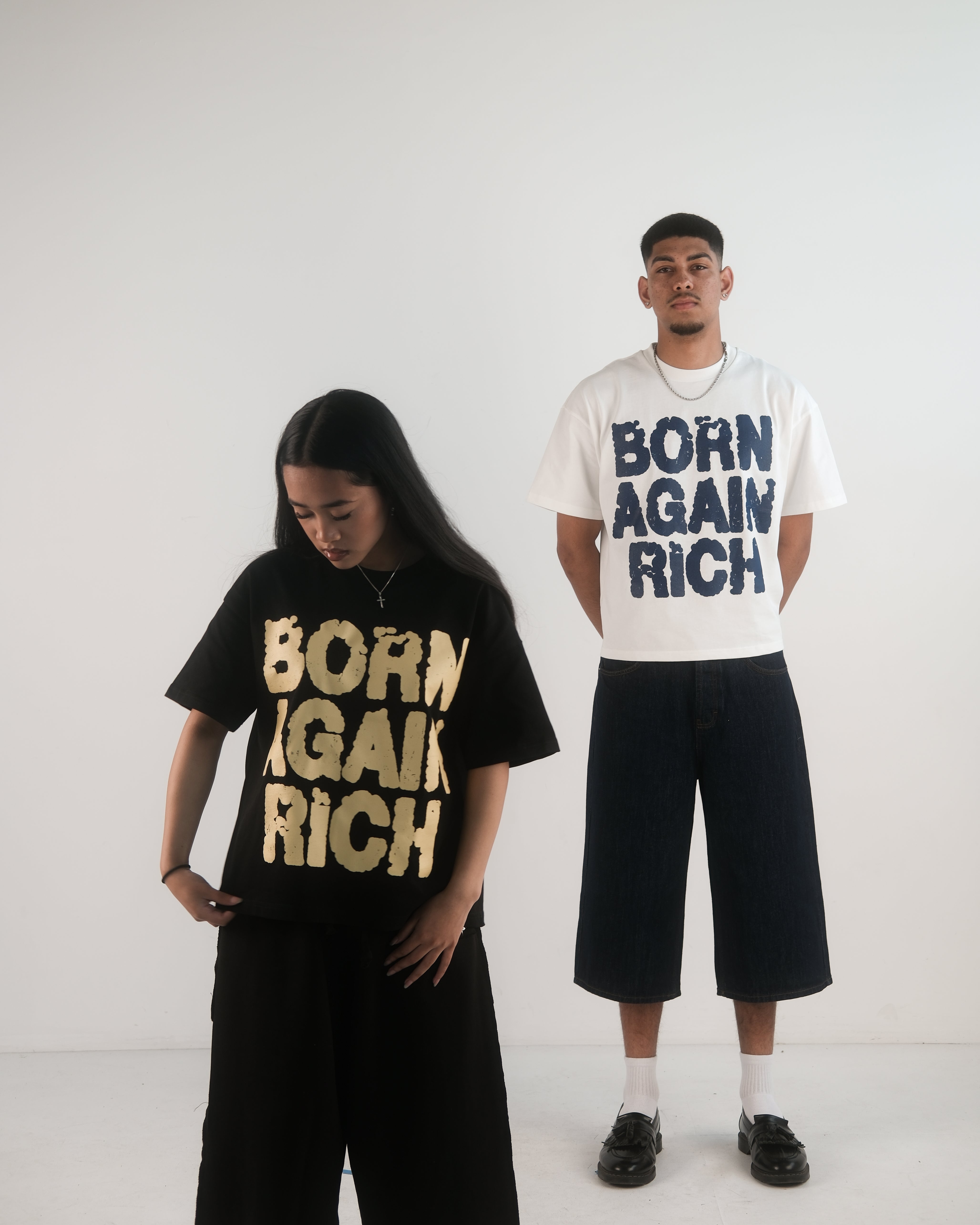 born again rich - navy